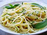 Spaghettini au beurre et aux herbes fraîches