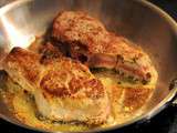 Escalopes de veau à la crème