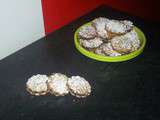 Hélénettes ou Sablés rhum amandes