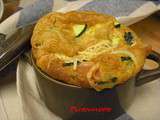 Clafoutis courgette / lait concentré non sucré