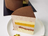 Entremet mangue, passion et chocolat au lait | Tout Gourmand | Recettes faciles | Avec ou sans Thermomix