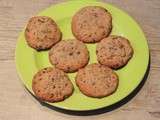 Cookies canadiens : sirop d'érable, noix de pécan, et pépites de chocolat