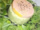 Écrasé de panais au beurre persillé maison et son foie gras