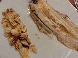 Chéri(e) qu'est ce qu'on mange ? Recette prête en 5 min chrono #1 : Sole aux amandes