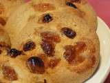 De retour avec des cookies rhum / raisins