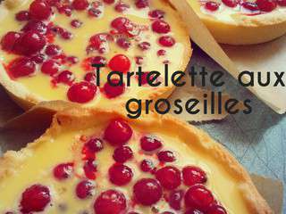 Tartelettes aux groseilles / pâte sablée