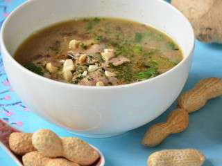 Bouillon asiatique au carpaccio de boeuf ㊨ Nouvel an chinois ㊨