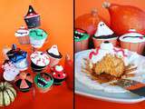 Buffet Halloween #7 : Cupcakes à l'orange