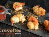 Crevettes kadaïf coco piment d’espelette
