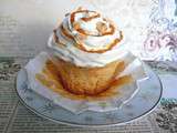 Cupcakes comme un sundae # coeur nutella-noisette #
