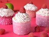 Cupcakes framboises : recette gourmande de Piermic Fatet pour Matines