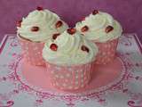 Cupcakes rose loukoums