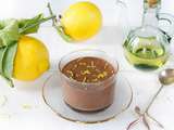 Mousse chocolat citron huile d’olive