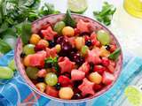 Salade de fruits mojito