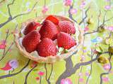 Tartelettes fraises pistaches
