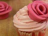 Cupcakes à la rose