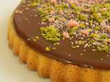 Gâteau aux pommes et sa ganache aux Carambars®