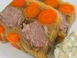 Joue de porc en gelée