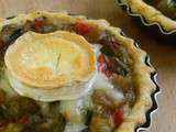 Tartelettes ratatouille et chèvre