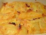 Tartiflette - cheese, potatoes and bacon