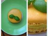Macaron citron - basilic : une recette de printemps