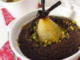 Cocotte de poire au chocolat