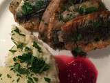 Ströming : Sardines de la Baltique frites plat traditionnel suédois