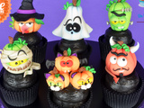 Cupcakes « Cupcitrouilles d'Halloween »