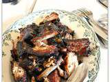Travers de porc (grillés au gingembre et ciboule) de Maman Mango