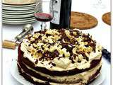Très gros gâteau d’anniversaire : Chocolate Irish whiskey cake