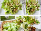 Salade de pommes et noix