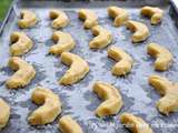 Croissants noisettes gingembre