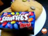 Cookies aux minis Smarties sans oeufs