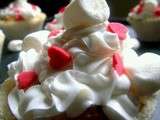 Cupcakes Marshmallow/Amandes {Recette végétalienne}