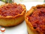 Tartelettes aux Fraises, Coco et Amandes