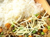 Curry parsi de viande hachée (kheema)