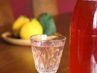 Sirop de coings au citron vert