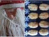 Calendrier de l'Avent en recettes: petites madeleines apéritives au roquefort et aux noix