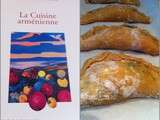 Rubrique: Un livre , une recette : La cuisine Arménienne de   Nathalie Maryam Baravian et ses beuregs au fromage