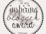 Very inspiring blogger's award !!! Je me suis fait taguer