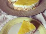 Cheesecake miel/citron sans cuisson