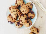 Cookies à la farine de souchet & pépites de chocolat