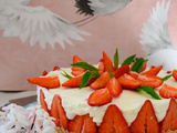 Cheesecake aux fraises (sans cuisson)