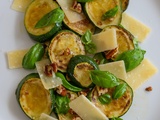 Salade de courgette et parmesan, selon Ottolenghi
