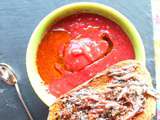 Gaspacho de tomates menthe et poivre timut