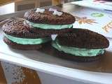 Biscuits double choco-menthe