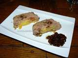 Foie gras de canard maison aux fruits secs