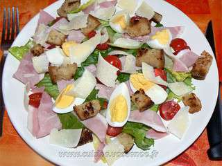 Salade César « allégée »