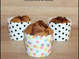 Muffins cœur de pâte à tartiner