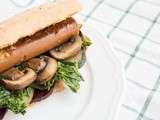 Hot dog vegan et sans gluten – ma vision du « good food »